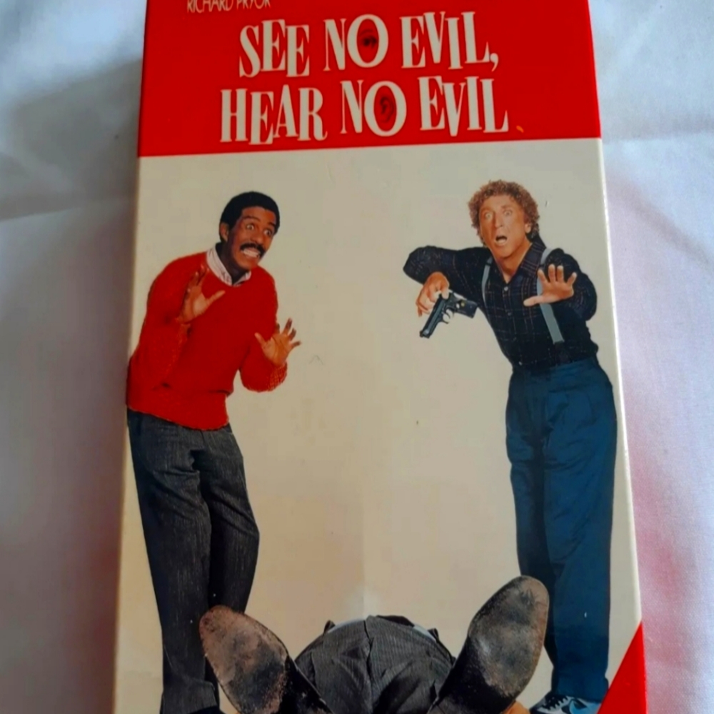 VHS 'See No Evil, Hear No Evil Richard Prior 1989